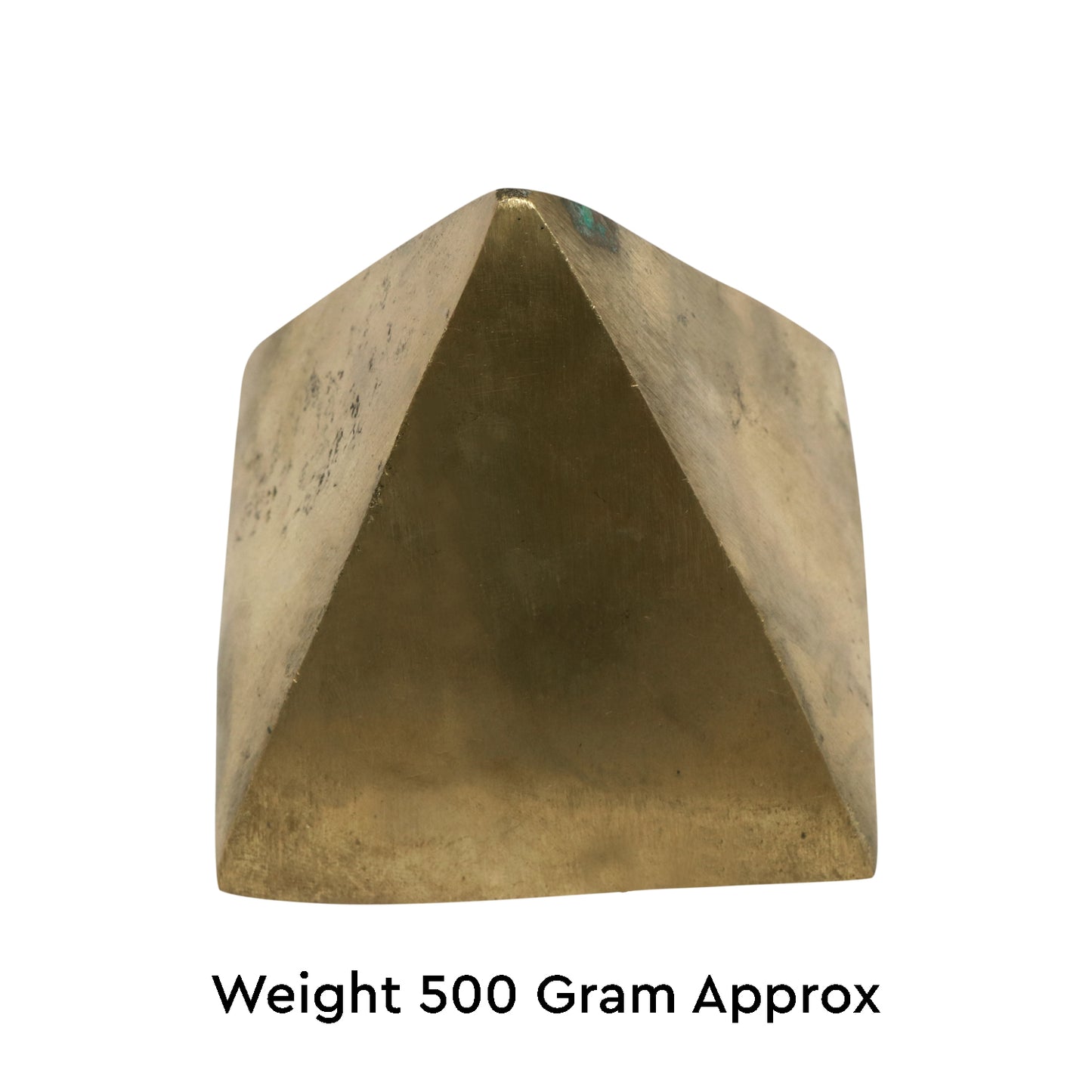 Brass Square Pyramid 500G - vastu-vigyan