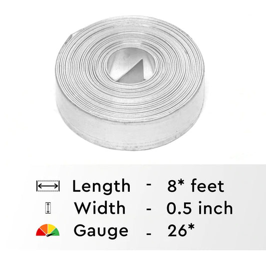 aluminium strip 0.5 inch / set of 1