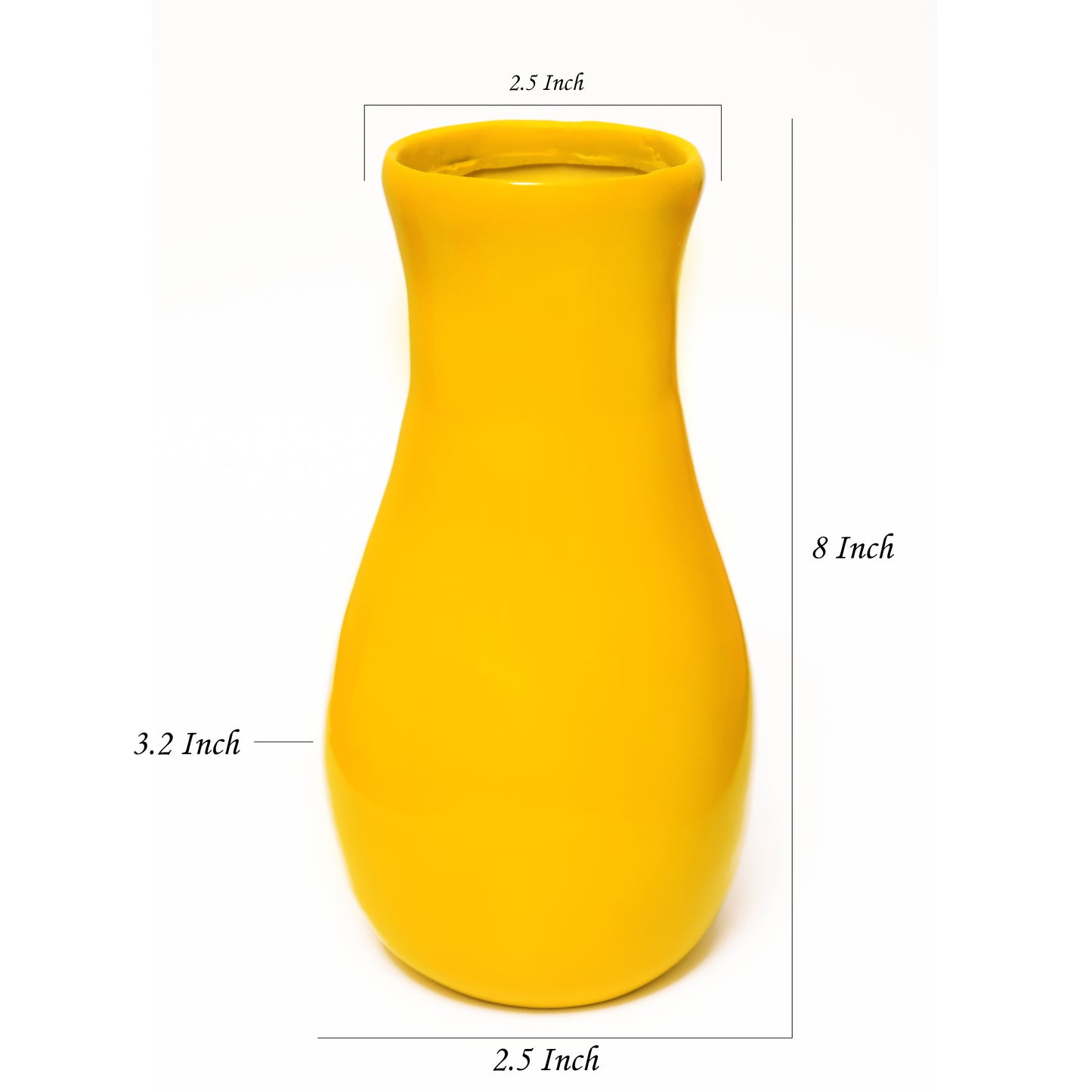Vastu Yellow Vase