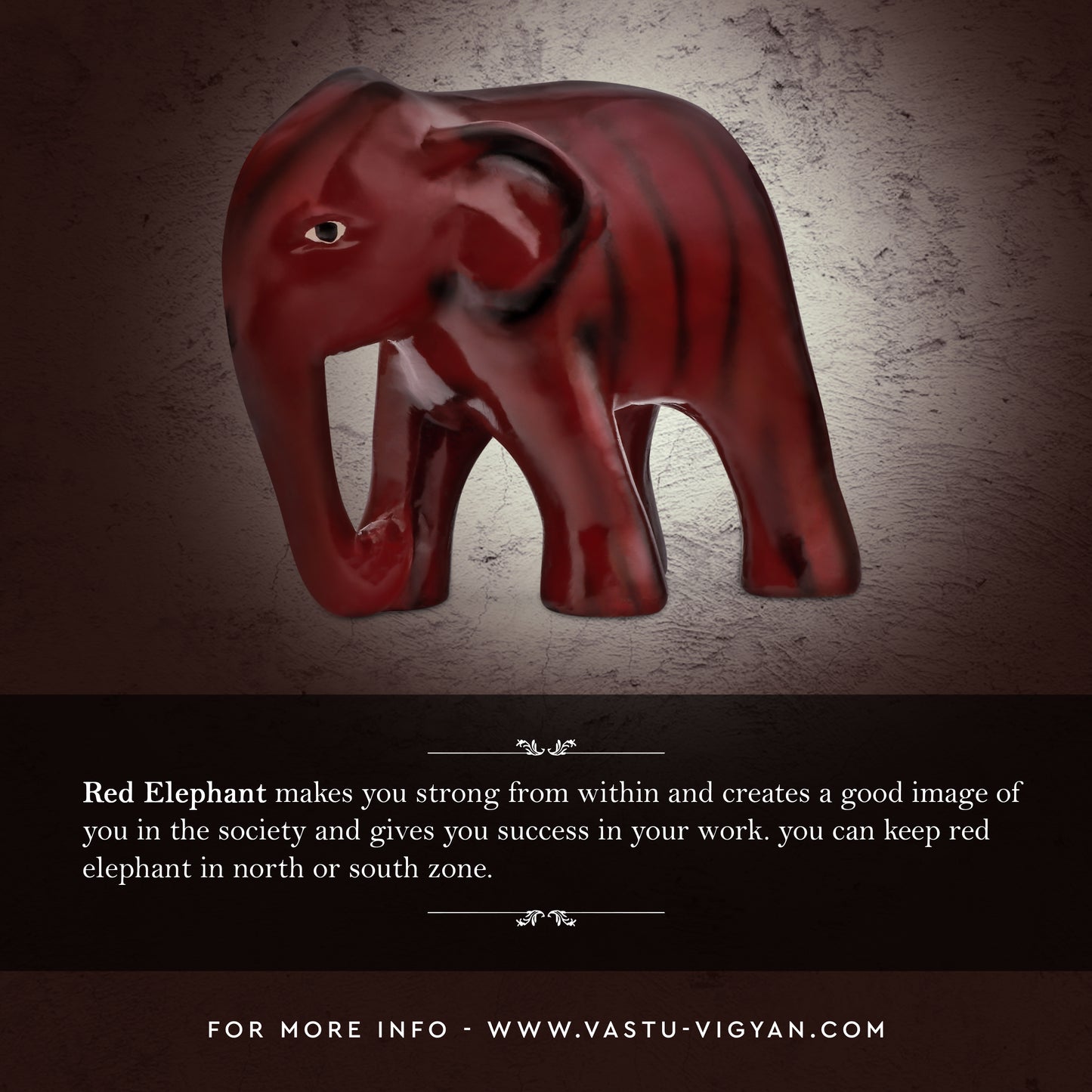 RED ELEPHANT ( लाल हाथी). - vastu-vigyan