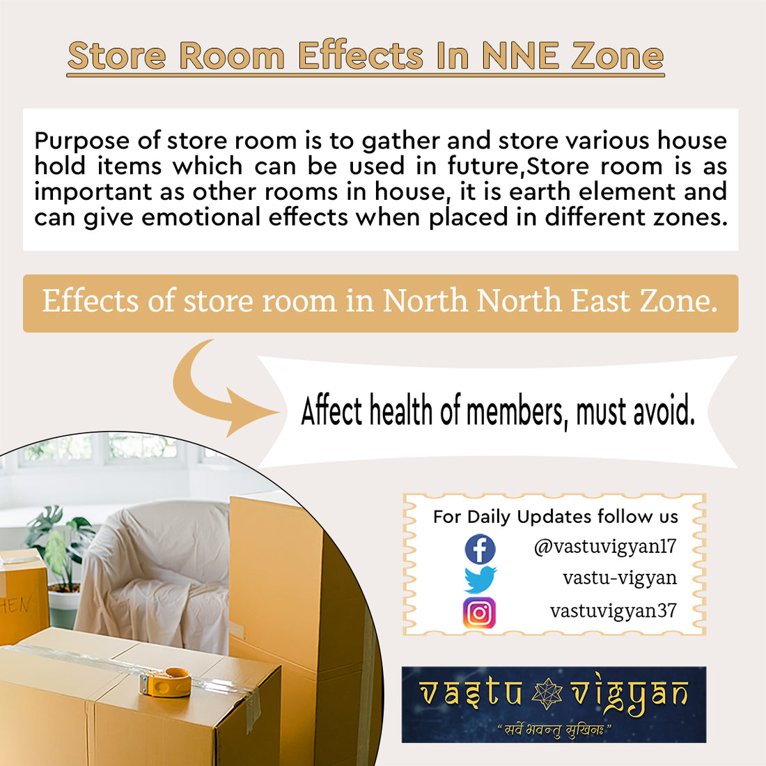 Store Room Effects in North North East Zone