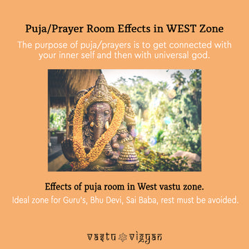 Prayer Room/Pooja Ghar Effects in West Zone