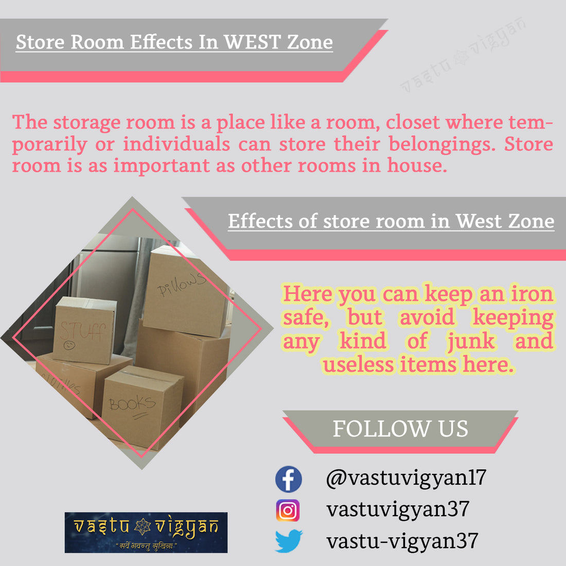 Store Room Effects in West Zone