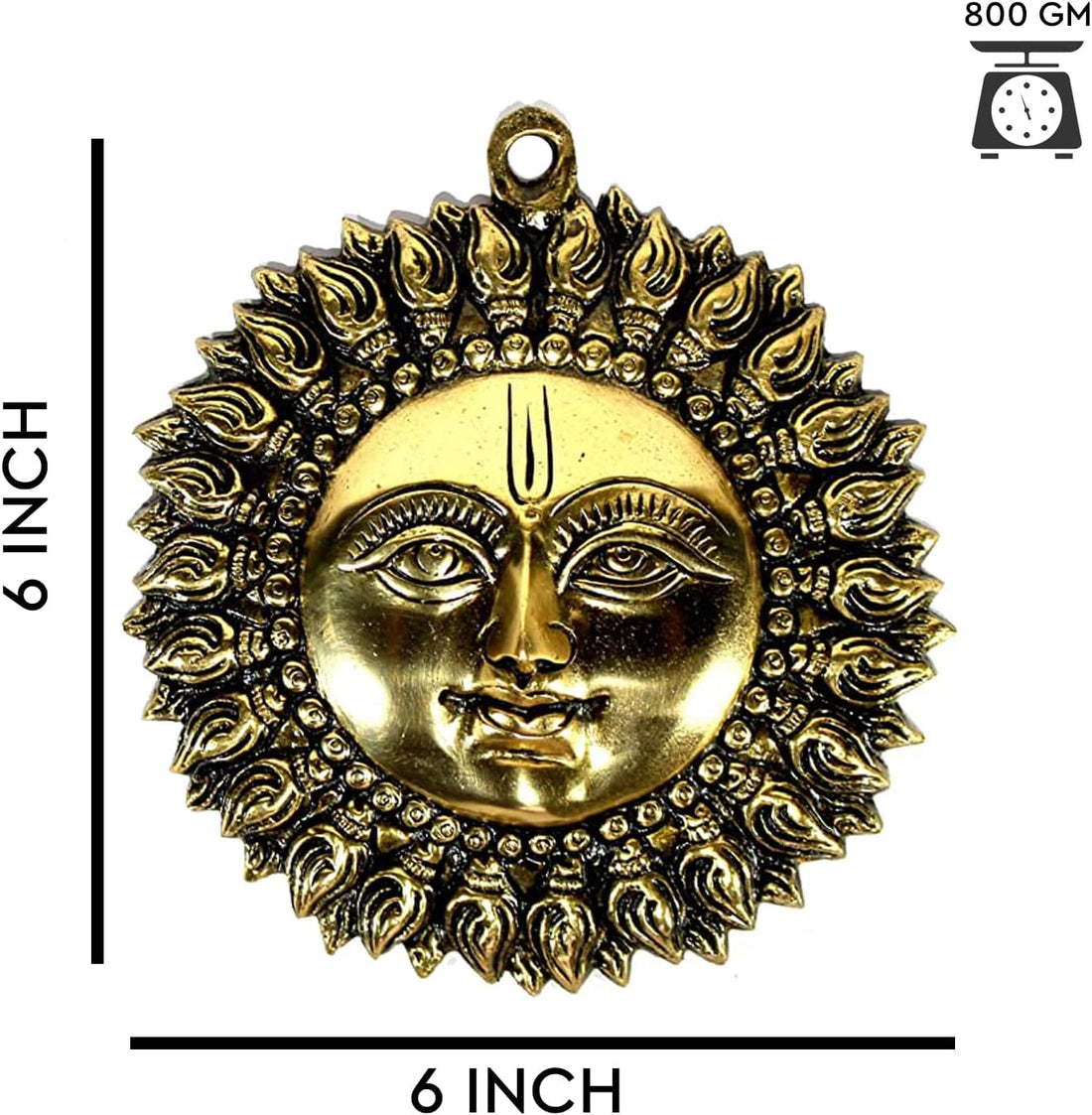 BRASS SMALL SUN JI ( सूर्य जी).