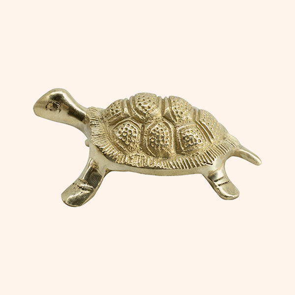 Brass Turtle Statue