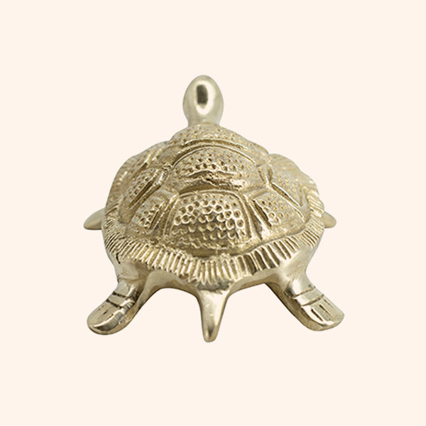 Brass Turtle Statue