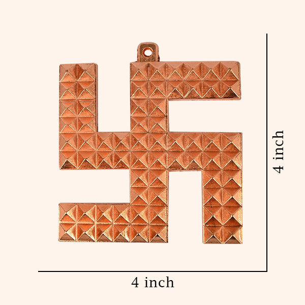 COPPER SWASTIK