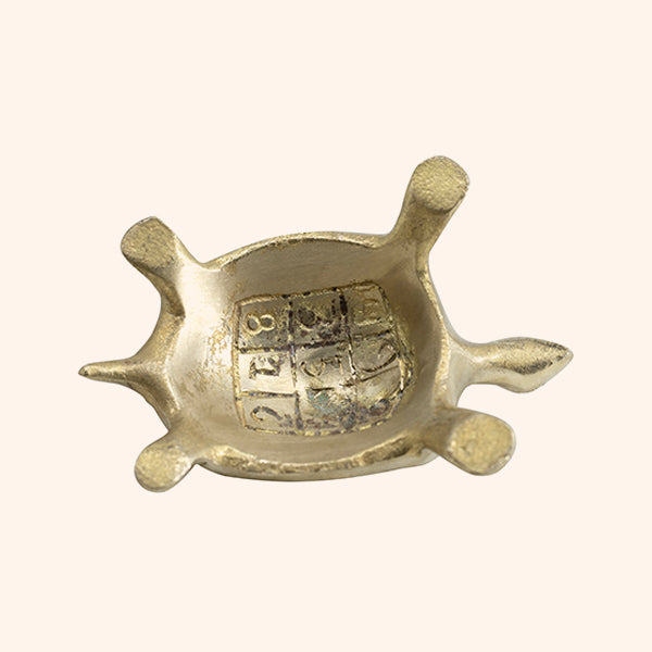 Brass Turtle Statue