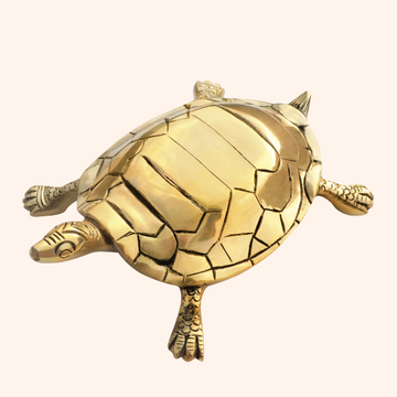 Brass Turtle With Yantra