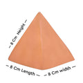 Copper Triangular Pyramid 500G - vastu-vigyan