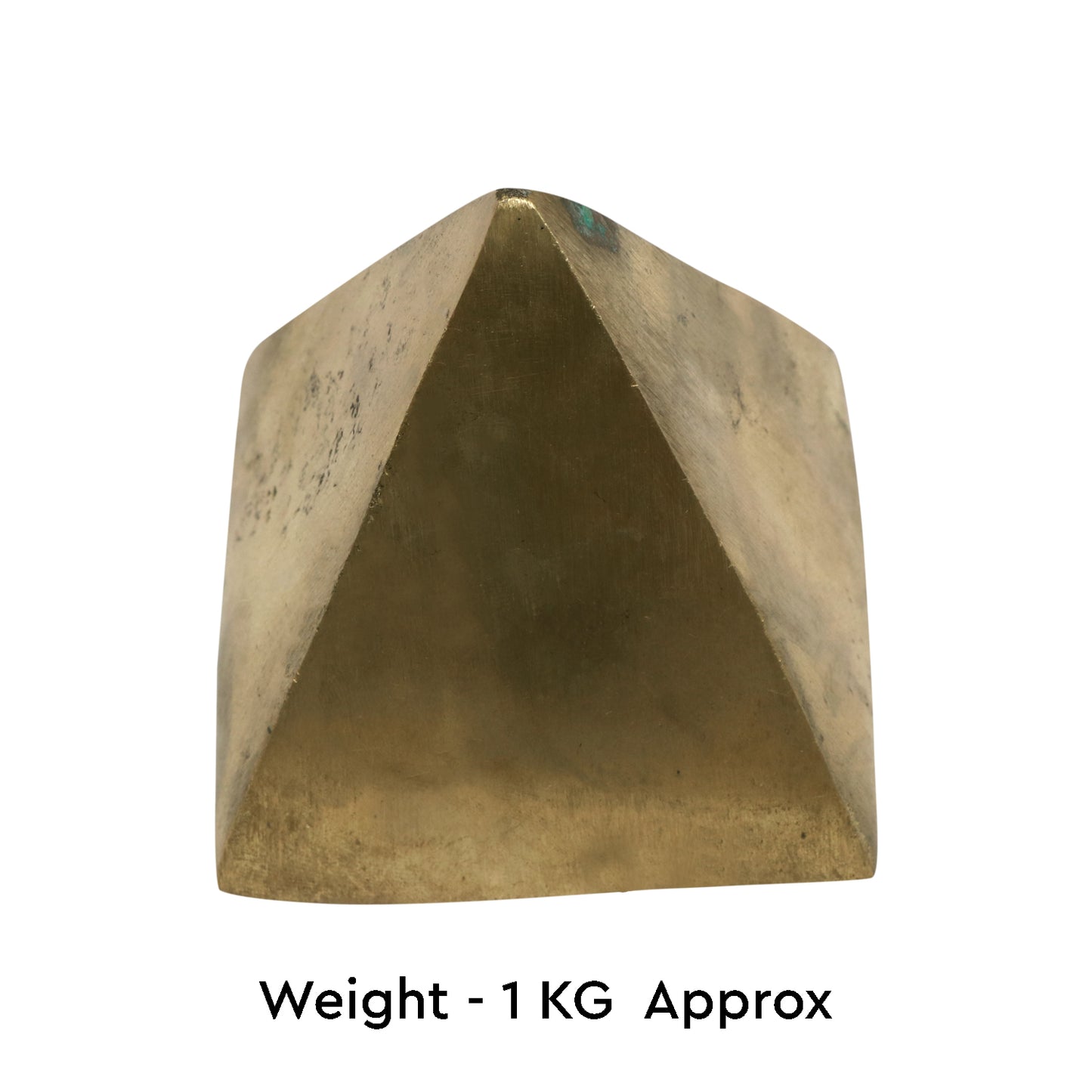 Brass Square Pyramid 1KG - vastu-vigyan