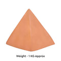 Copper Triangular Pyramid 1KG - vastu-vigyan