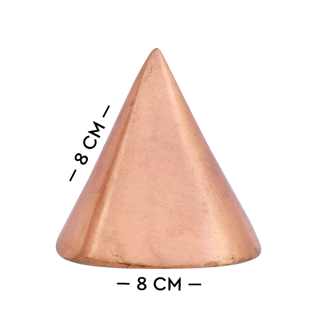 Copper Round Pyramid 1KG - vastu-vigyan