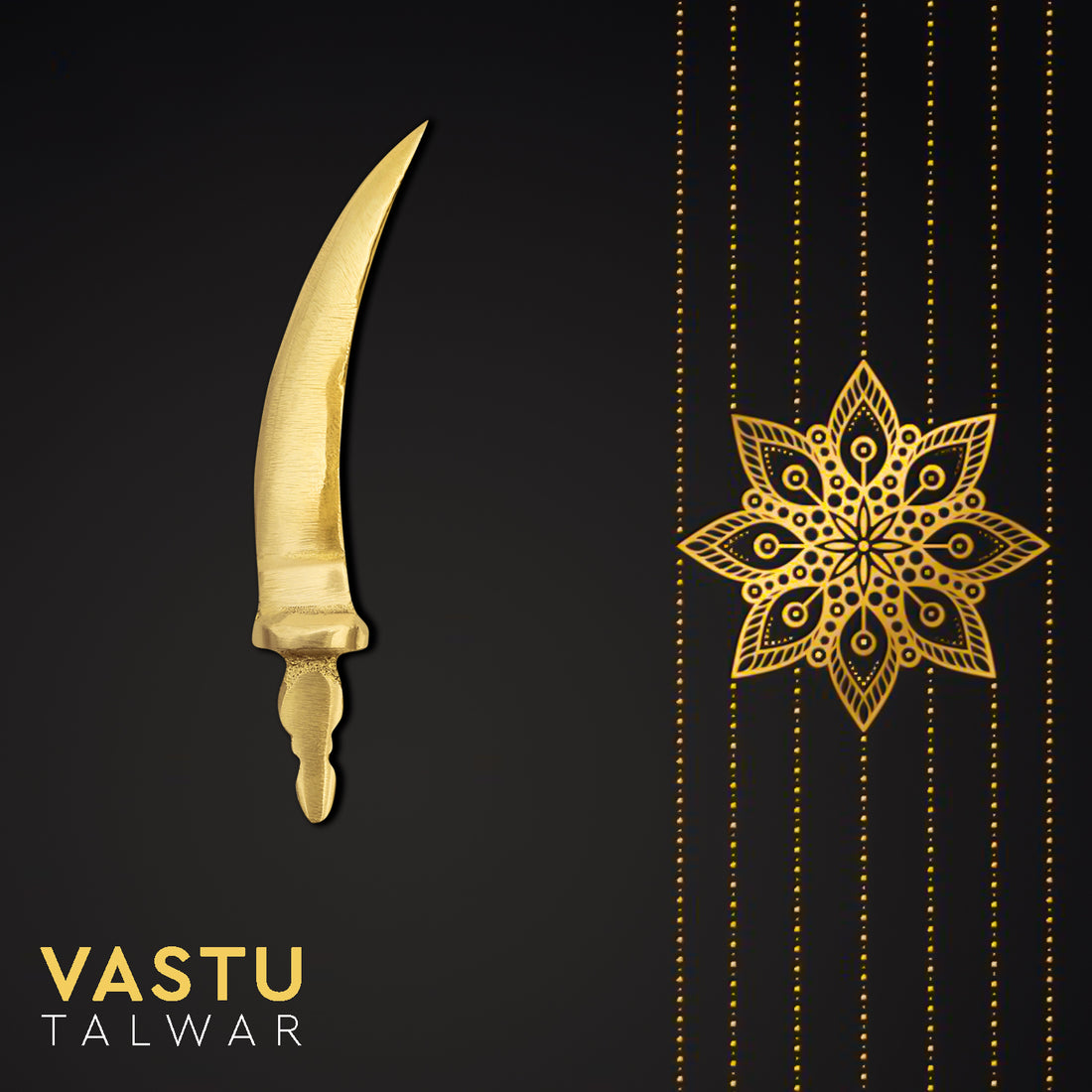 BRASS TALWAR - vastu-vigyan