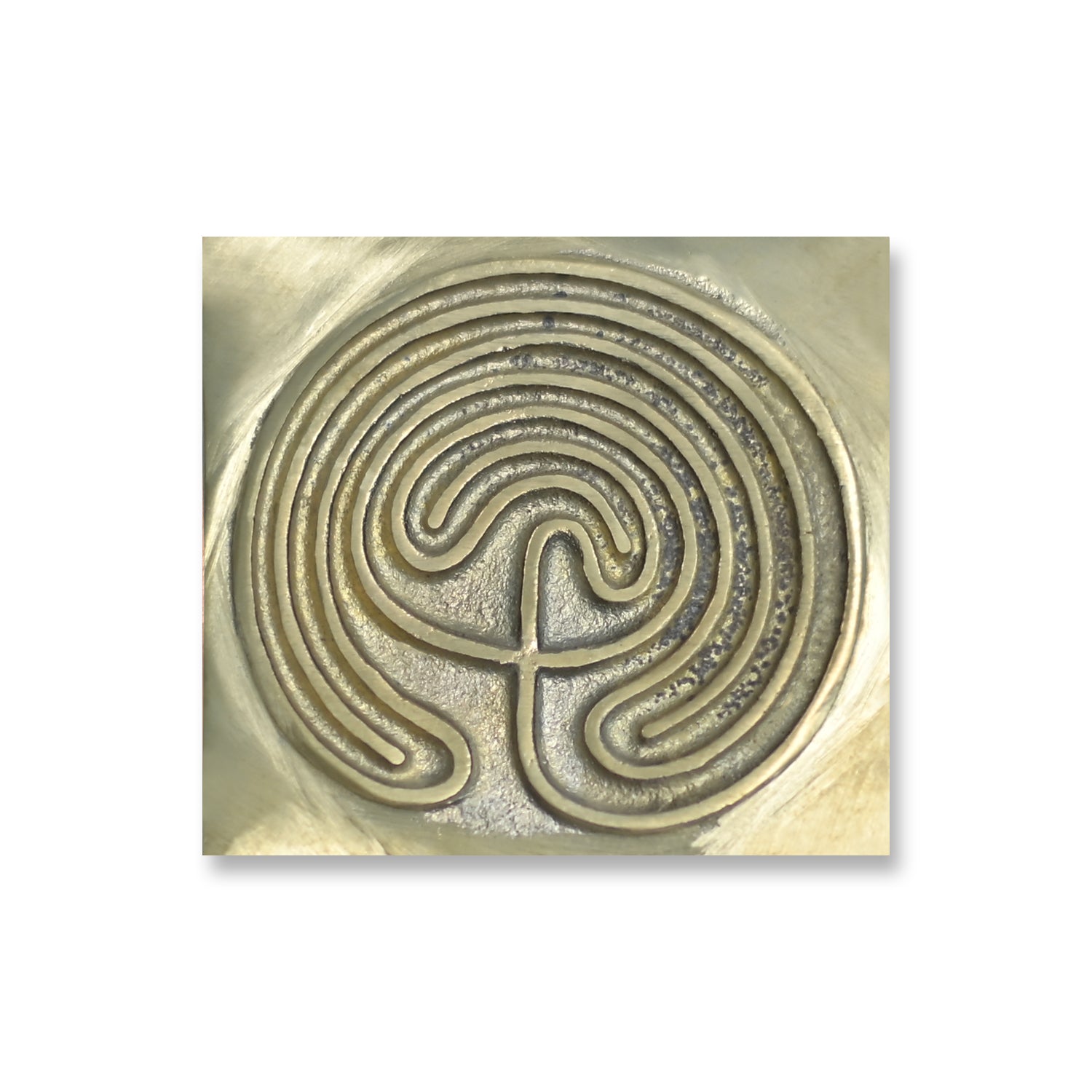 Labyrinth Yantra Brass - vastu-vigyan