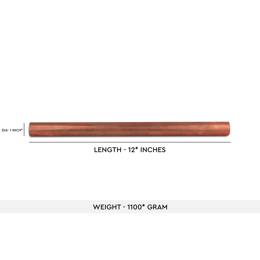 COPPER 12 INCH VIRTUAL ROD