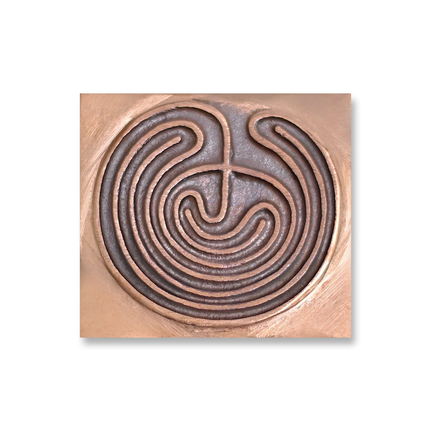 Labyrinth Yantra Copper - vastu-vigyan