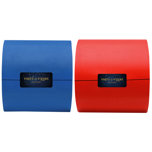 big vastu blue red tape